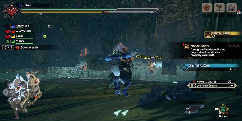 Monster Hunter Rise gameplay screenshot