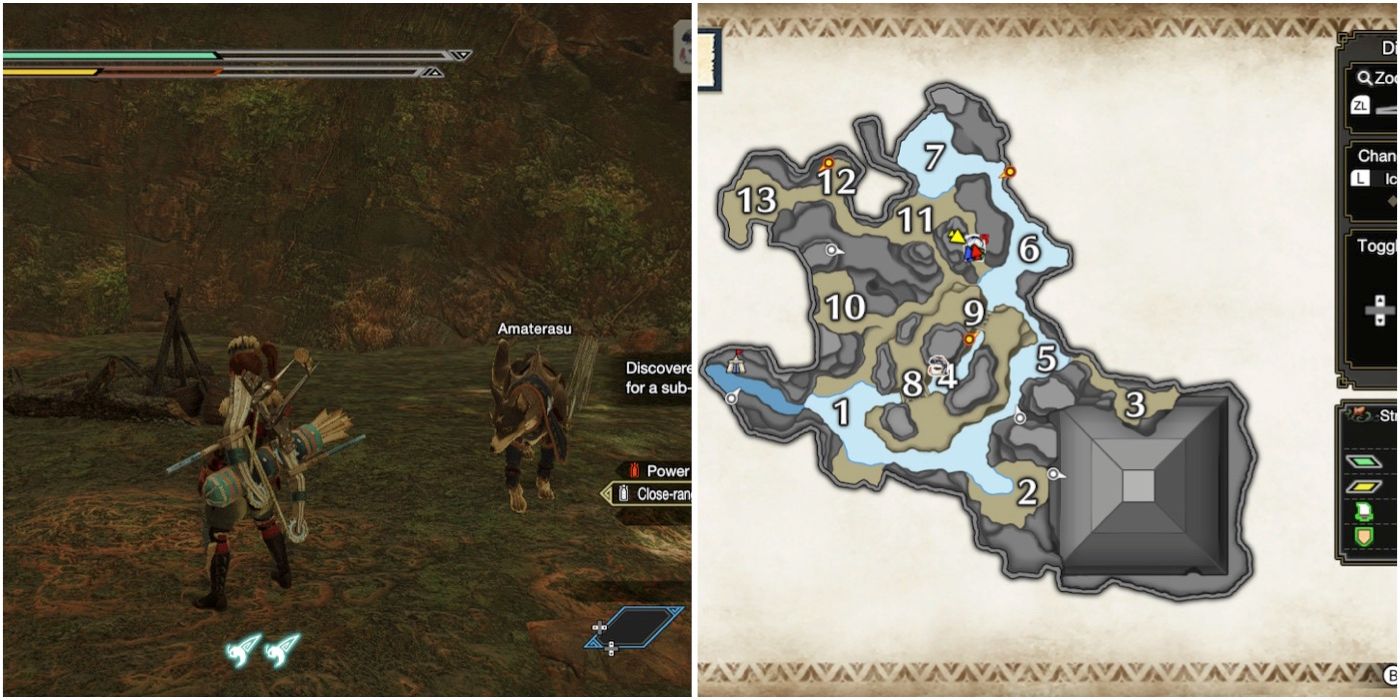 Monster Hunter Rise gameplay screenshots