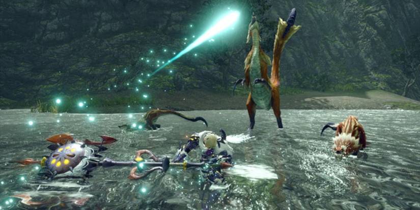 Monster Hunter Rise Charge Blade Attack