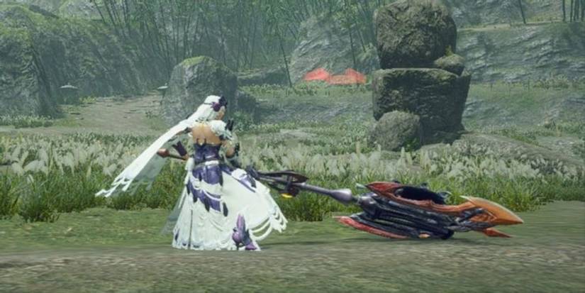 Monster Hunter Rise Charge Blade Back