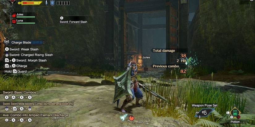 Monster Hunter Rise Charge Blade Combos
