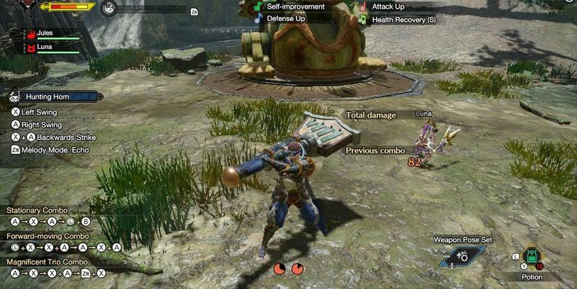 Monster Hunter Rise Hunting Horn Combos