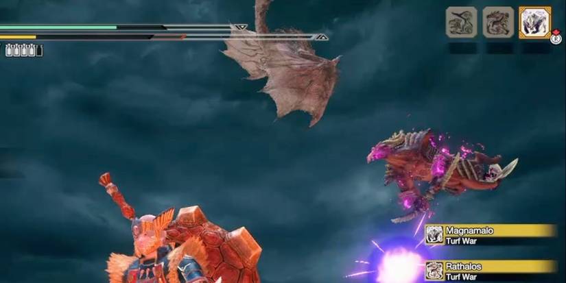 Monster Hunter Rise Magnamalo Rathalos Turf War