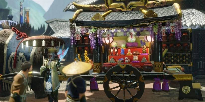 Kagero The Merchant At His Stand