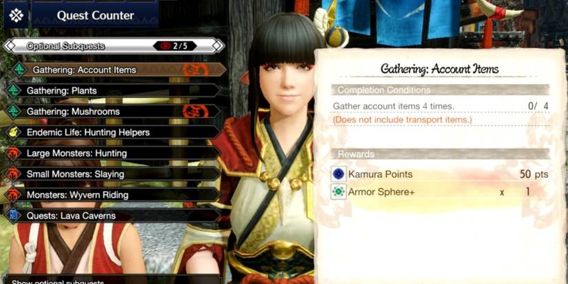 Monster Hunter Rise Subquests