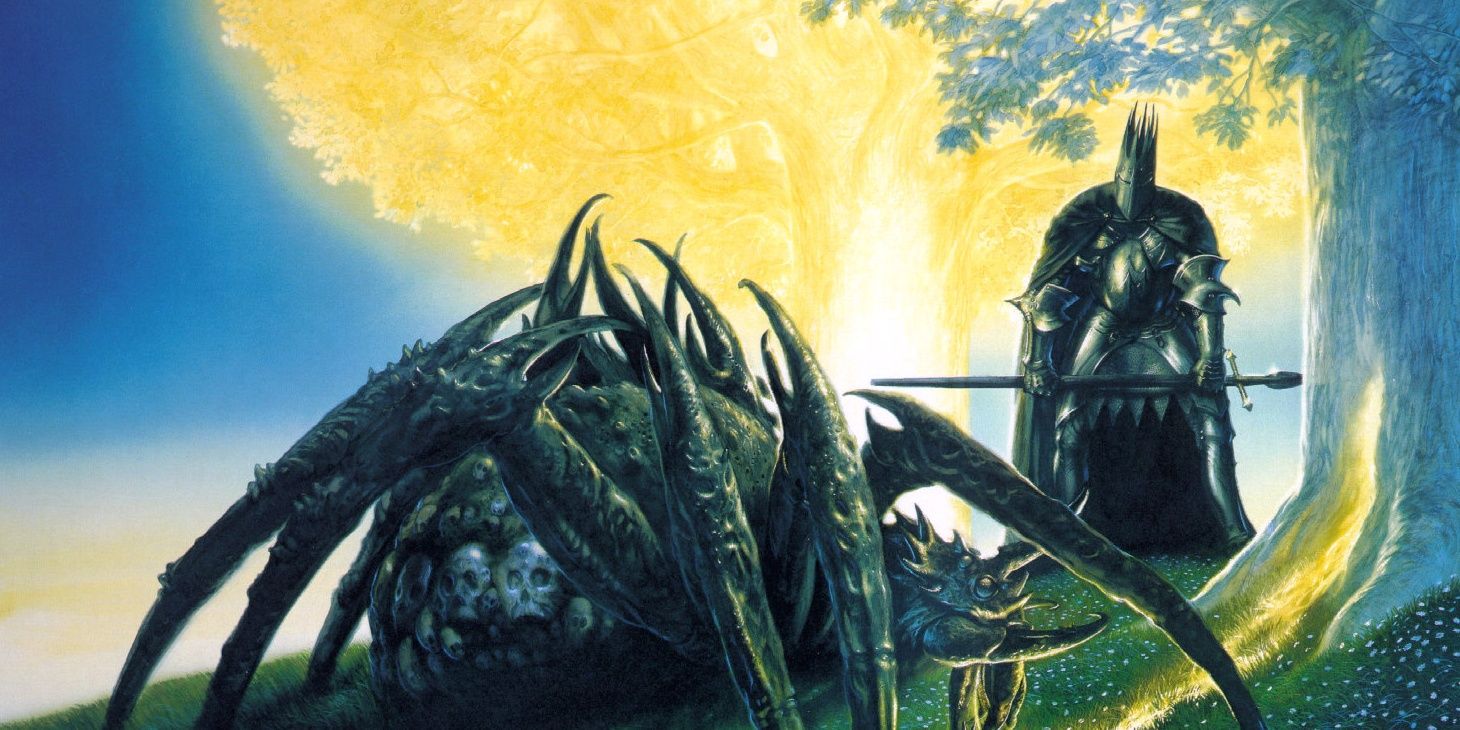 Ungoliant and Morgoth kill the Valinor Trees years before The Lord of the Rings