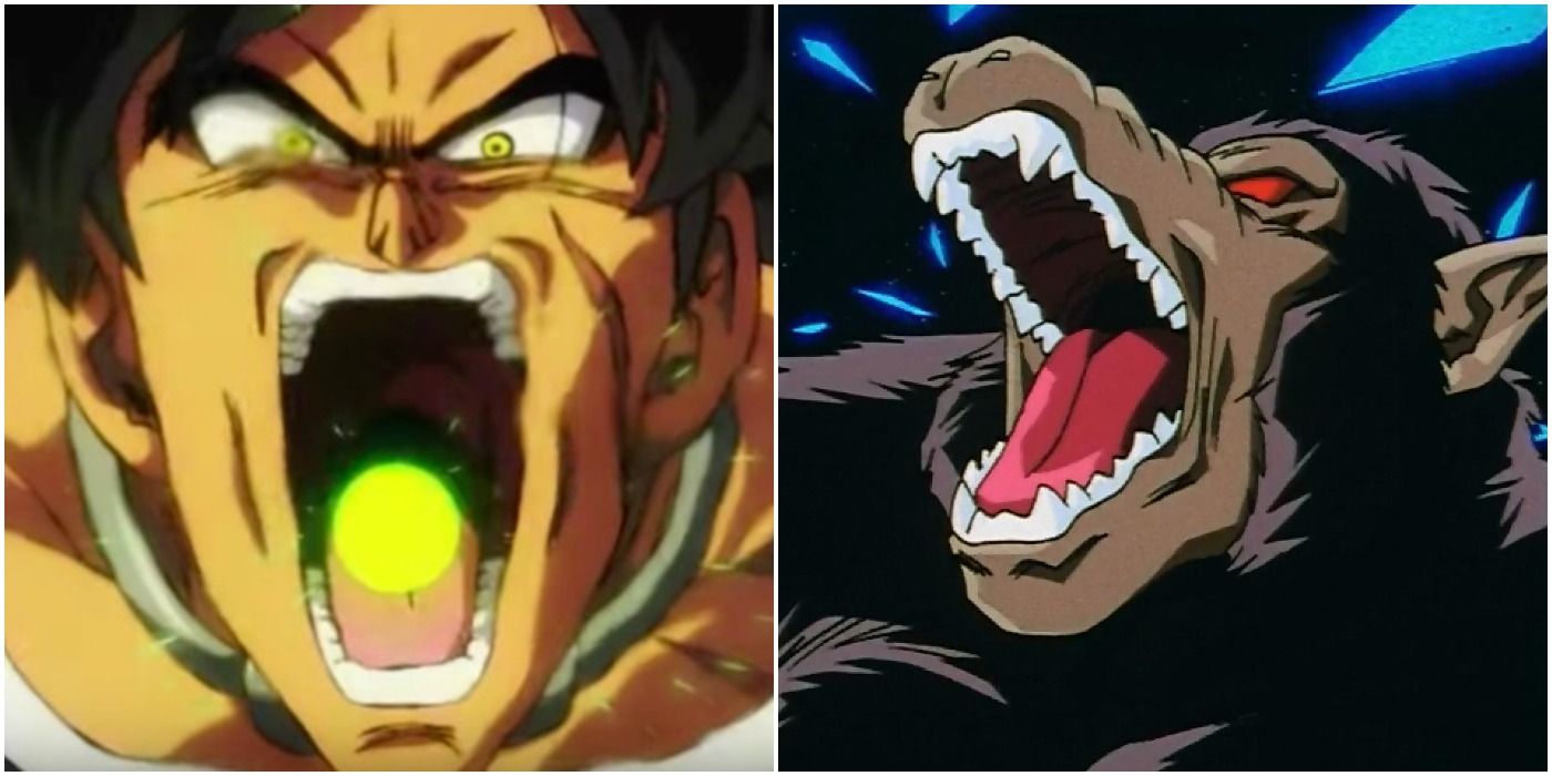 Broly uses Oozaru's ape power in Dragon Ball Super: Broly