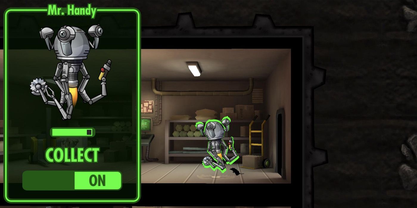 how to heal mr handy fallout shelter
