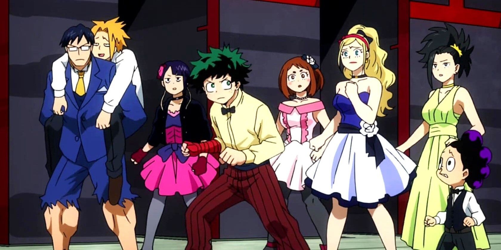 Class 1-A from My Hero Academia: Two Heroes