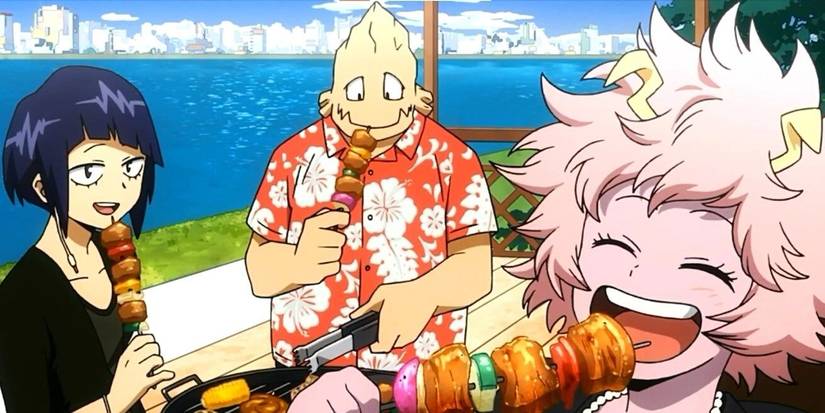 My Hero Academia Two Heroes End Credits Scene Jiro Koda And Mina