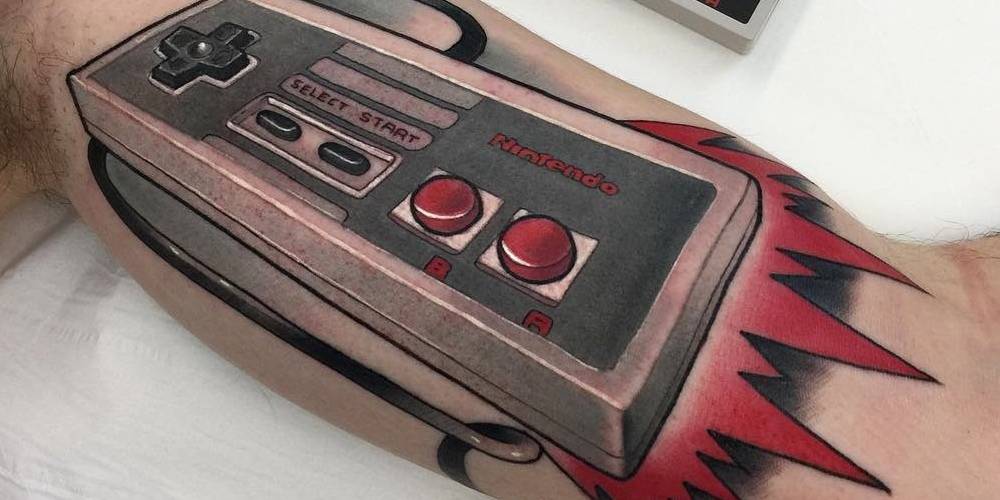 10 Real Retro Console Tattoos Gamers Have Gotten