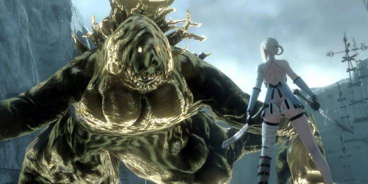 NieR Replicant boss fight