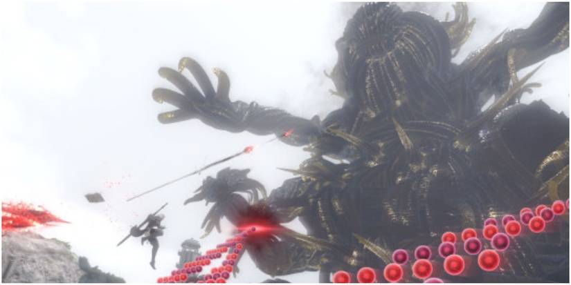 One of Nier's new boss battles