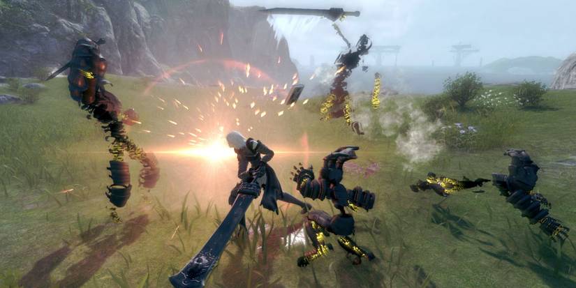 Nier's combat has seen massive improvements