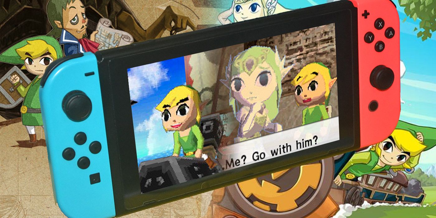 Nintendo Switch Legend Of Zelda Phantom Hourglass Spirit Tracks