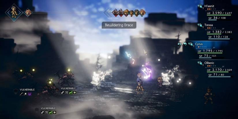 Octopath Traveler Cyrus Skill