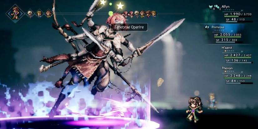 Octopath Traveler Tenebrae Operire