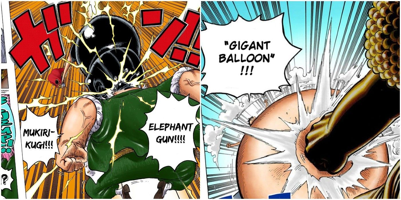 When does Luffy use Gear 3?