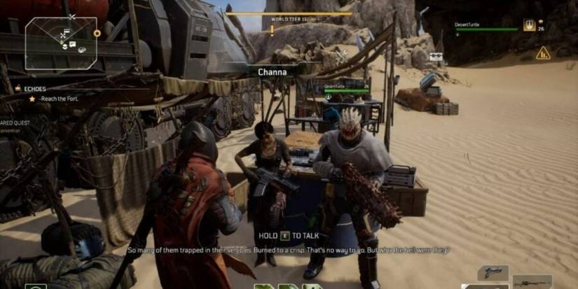 Big Iron Side mission in Outriders