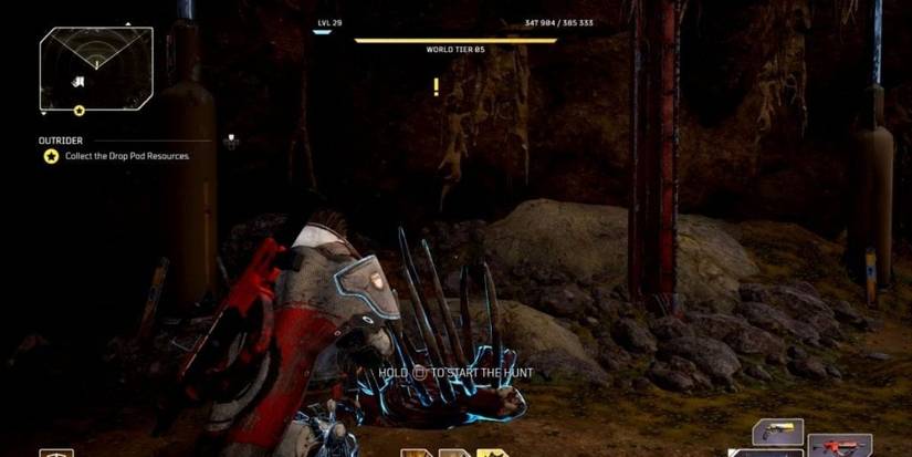 Hunt mission in Outriders guarantee legendary