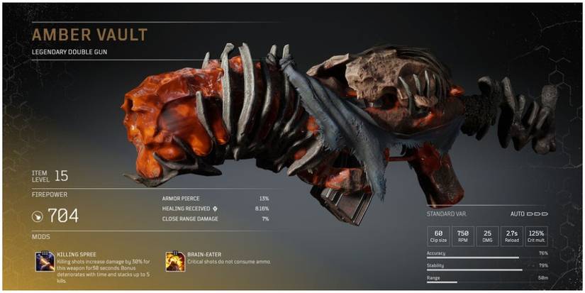 Outriders Amber Vault In Game Picture