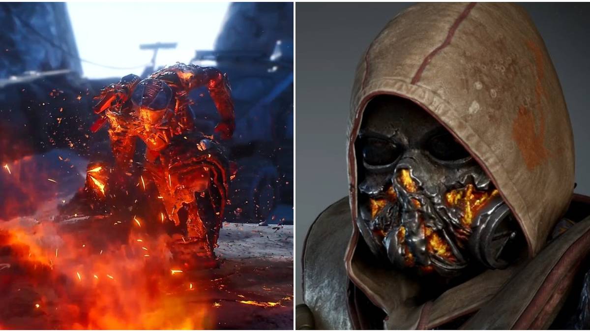 Outriders Fire Storm Build Guide Collage Helm And Casting