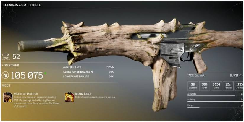 Outriders Inferno Seed In Game Picture