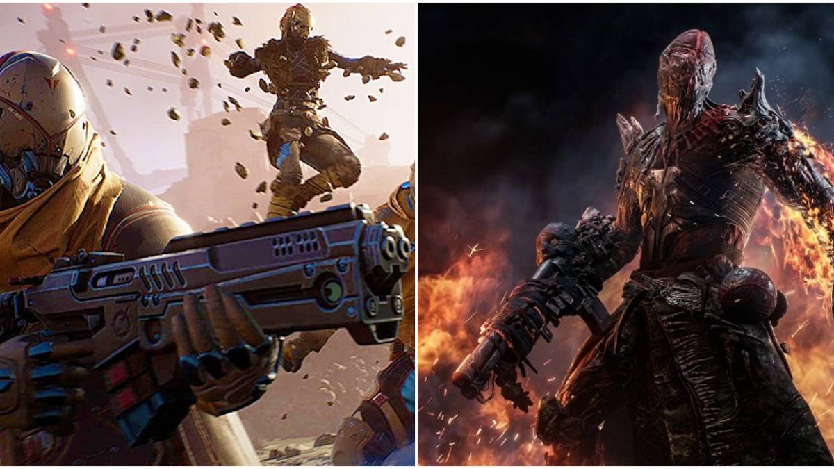 Images and artwork from Outriders