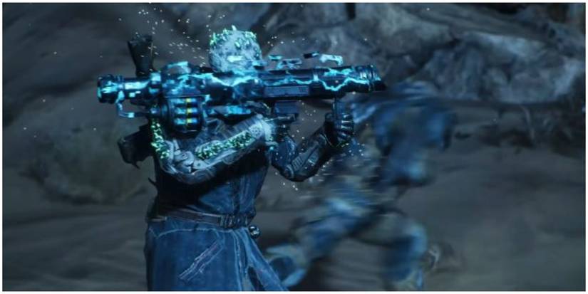 Outriders Technomancer Tech Shaman With Rocket Launcher