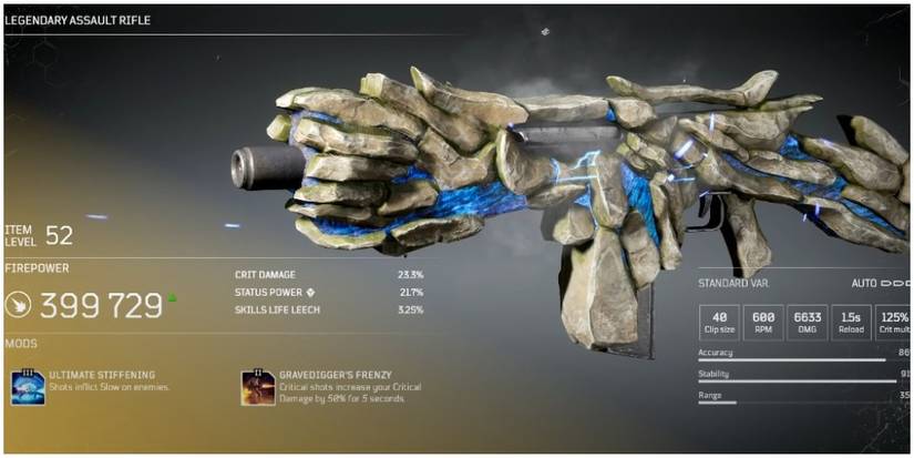 Outriders Time Ripper In Game Picture