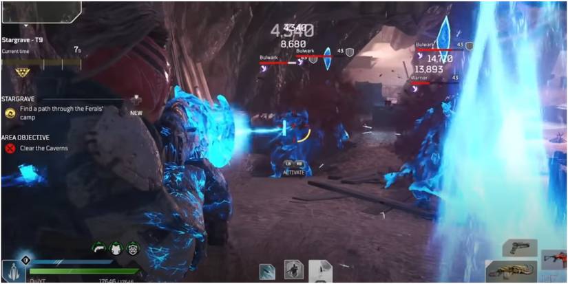 Outriders Using The Roaring Umbra In Combat