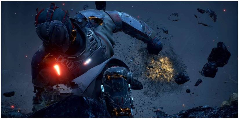 Outriders Warden Devastator Casting Earthquake