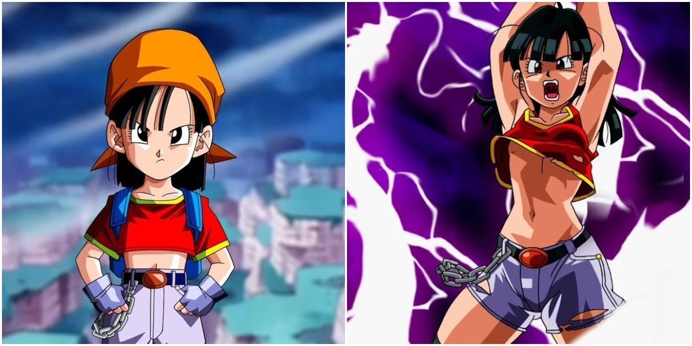 The Pan of Dragon Ball GT grows up in Dragon Ball AF