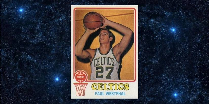 Paul Westphal Rookie Card with Starry Background