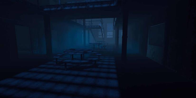 Prison map in Phasmophobia