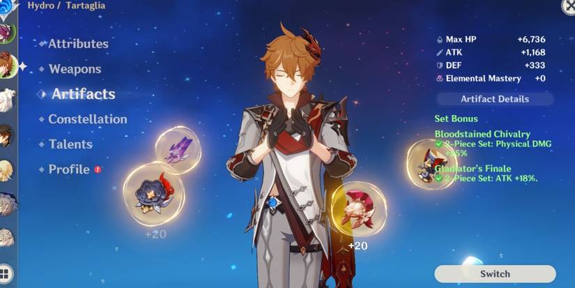 Childe with Physical Artifacts