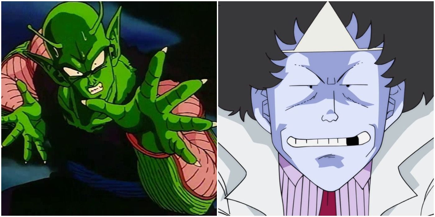 Piccolo in Dragon Ball Z and Dr. Mashirito in Dragon Ball Super