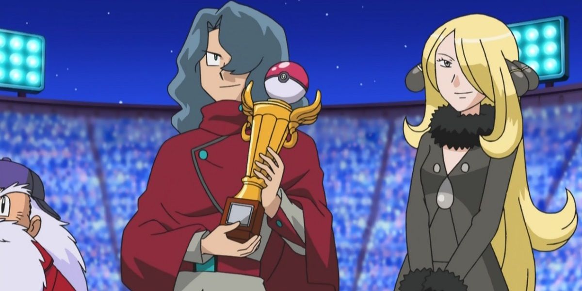 Pokémon Tobias Accepting Award