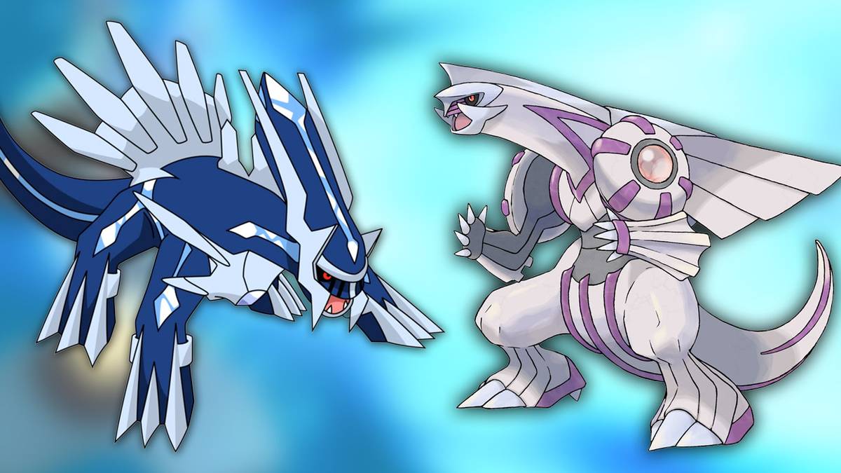 Pokemon Diamond Pearl Dialga Palkia