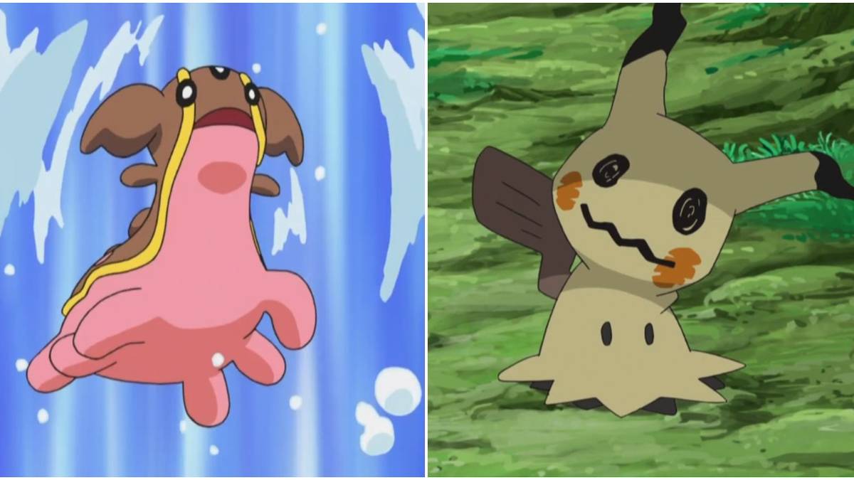Pokemon Gastrodon And Mimikyu