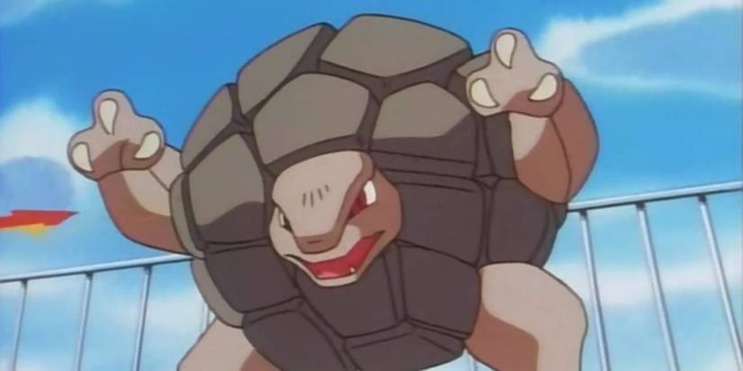 Pokemon Golem In Battle