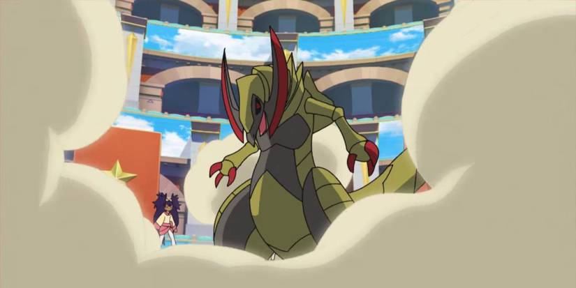 Pokemon Iris And Haxorus