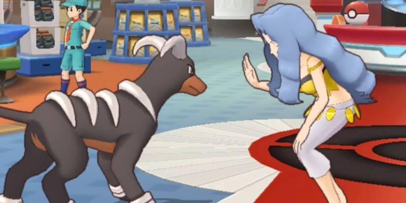 Pokemon Karen and Houndoom