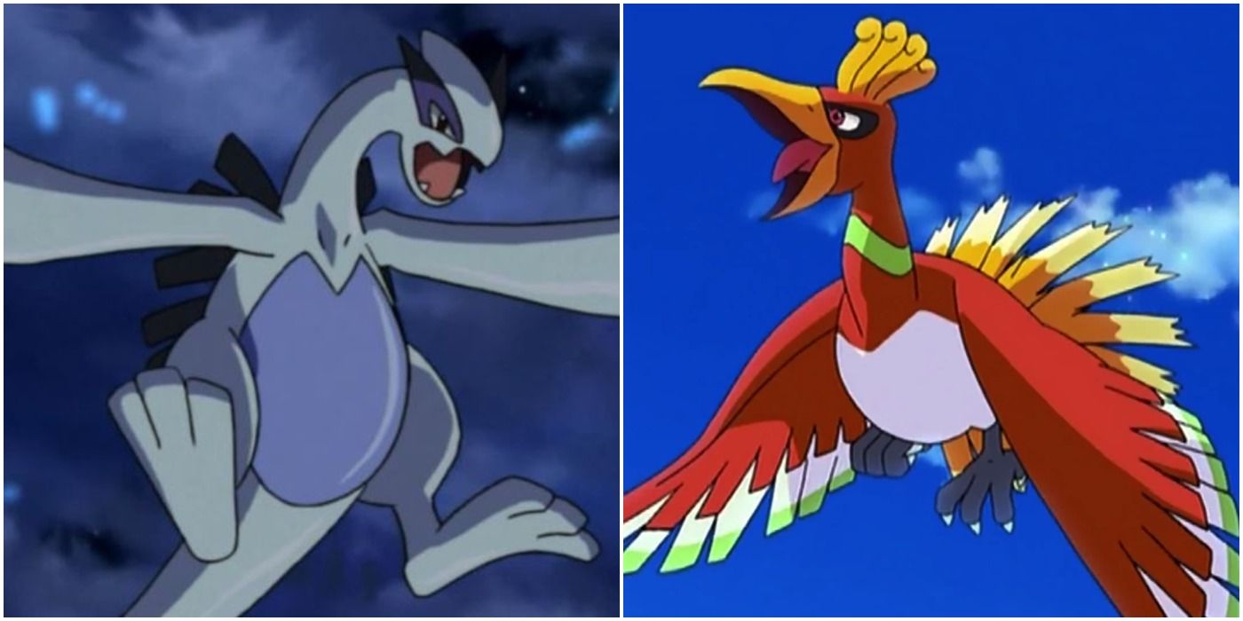 Pokemon Lugia And Ho-Oh