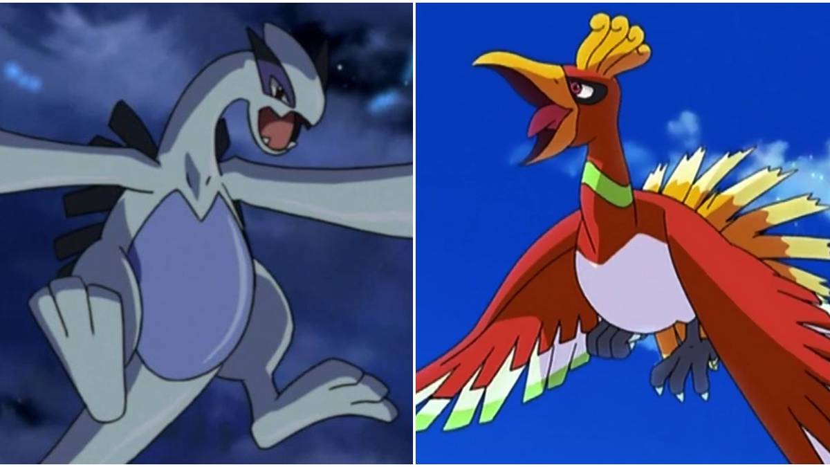 Pokemon Lugia And Ho-Oh