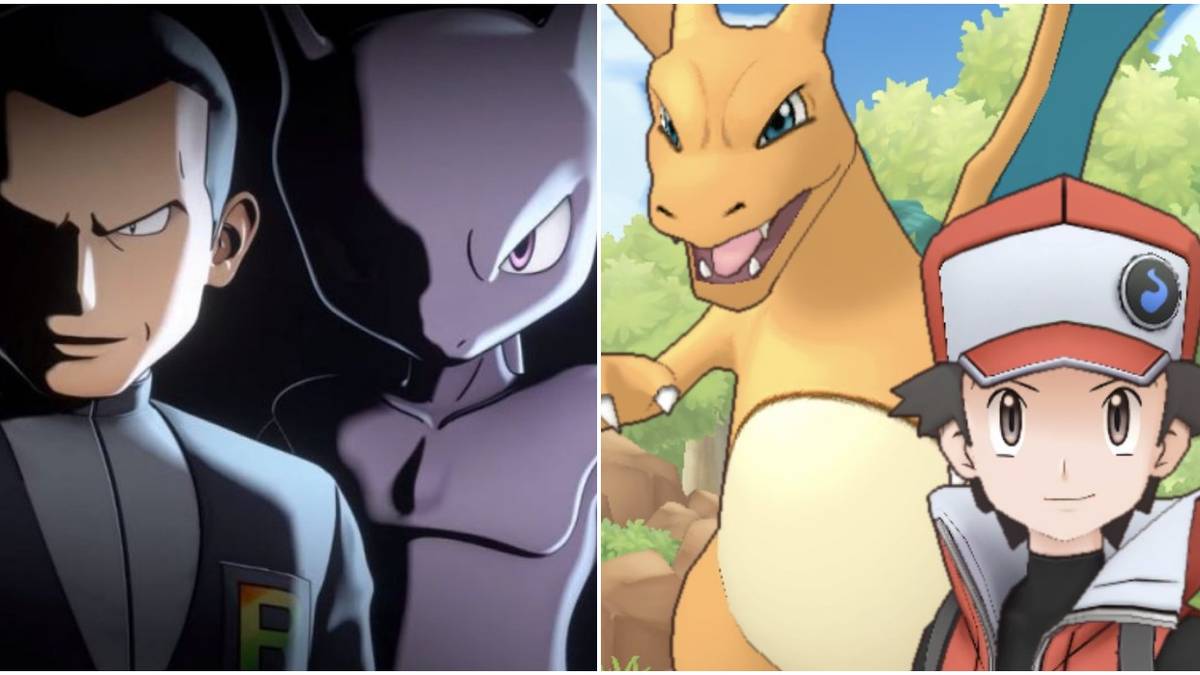 Pokemon Masters Giovanni, Mewtwo, Red, Charizard