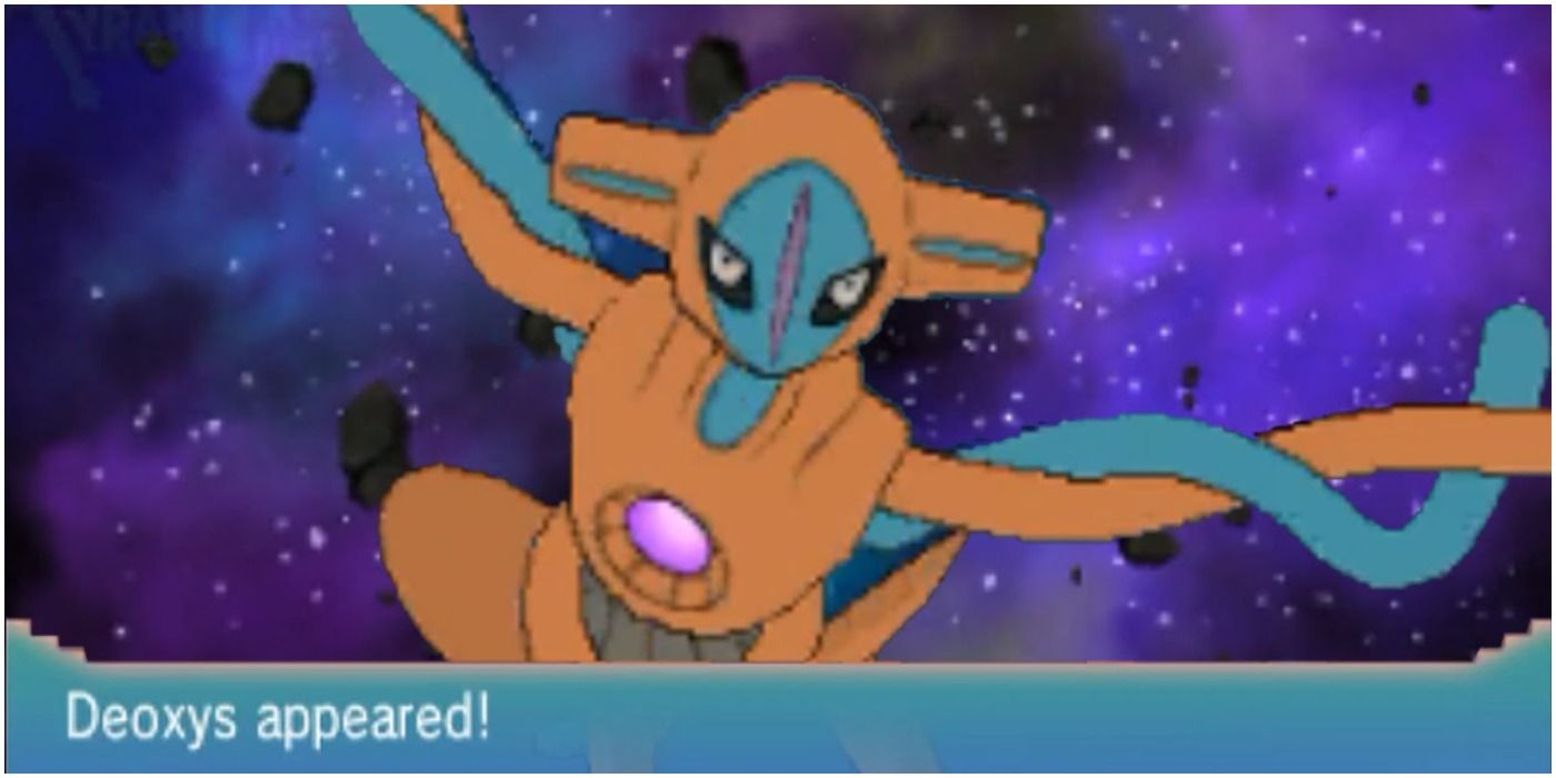 Pokemon Everywhere You Can Catch Deoxys In The Mainline Games