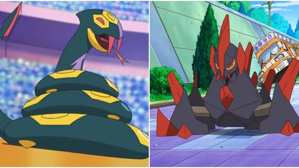 Pokemon Seviper And Gigalith