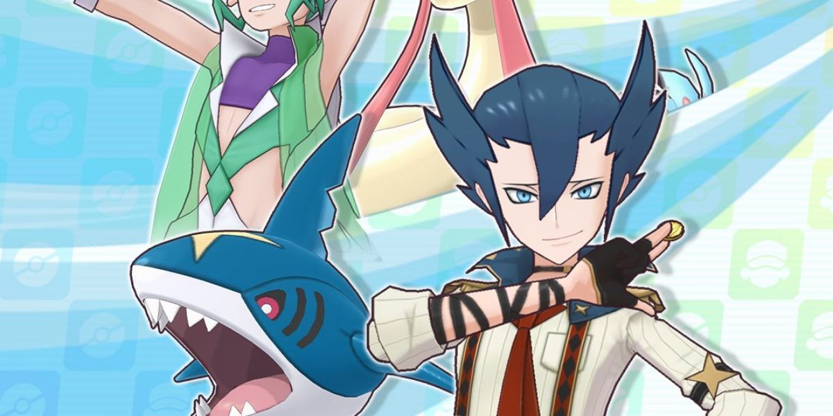 Pokemon Grimsley And Sharpedo