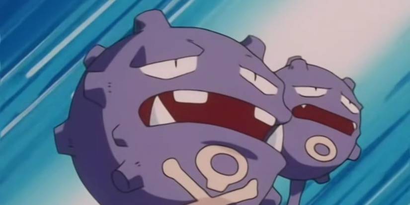 Pokemon Weezing In Battle